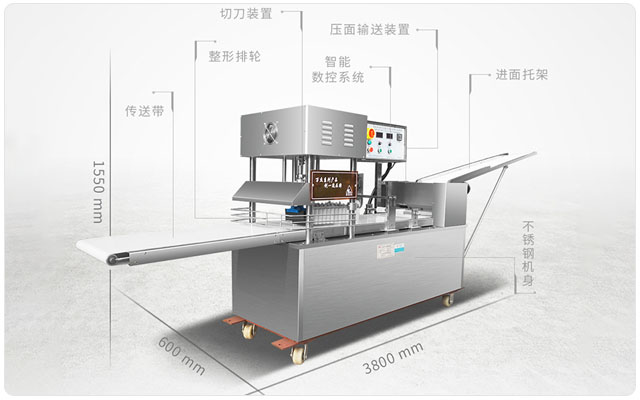 萬杰方形饅頭機(jī)